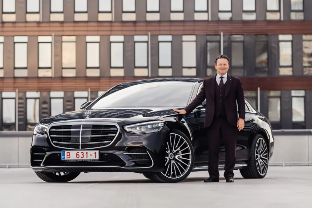 service de chauffeur hôtel de luxe